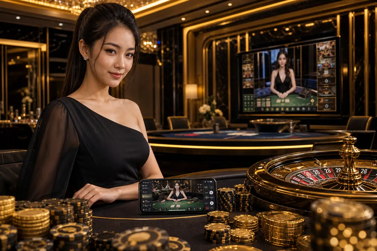 ygbet လိုက်ဗ်ဒီလာ Baccarat ဂိမ်းကစားနည်း